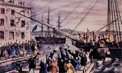  การประท้วงชาบอสตัน (Boston Tea Party): การต่อต้านภาษีและจุดเริ่มต้นของการปฏิวัติอเมริกา