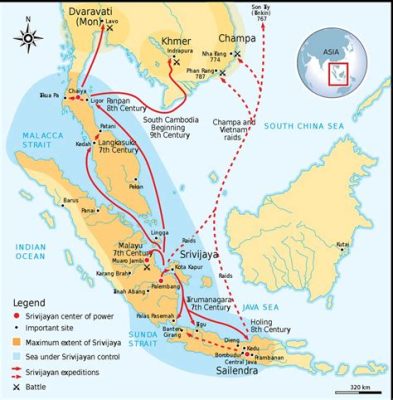 การก่อตั้งอาณาจักรศรีวิชัย; ศูนย์กลางการค้าที่สำคัญในเอเชียตะวันออกเฉียงใต้และอำนาจทางทะเลที่โดดเด่น